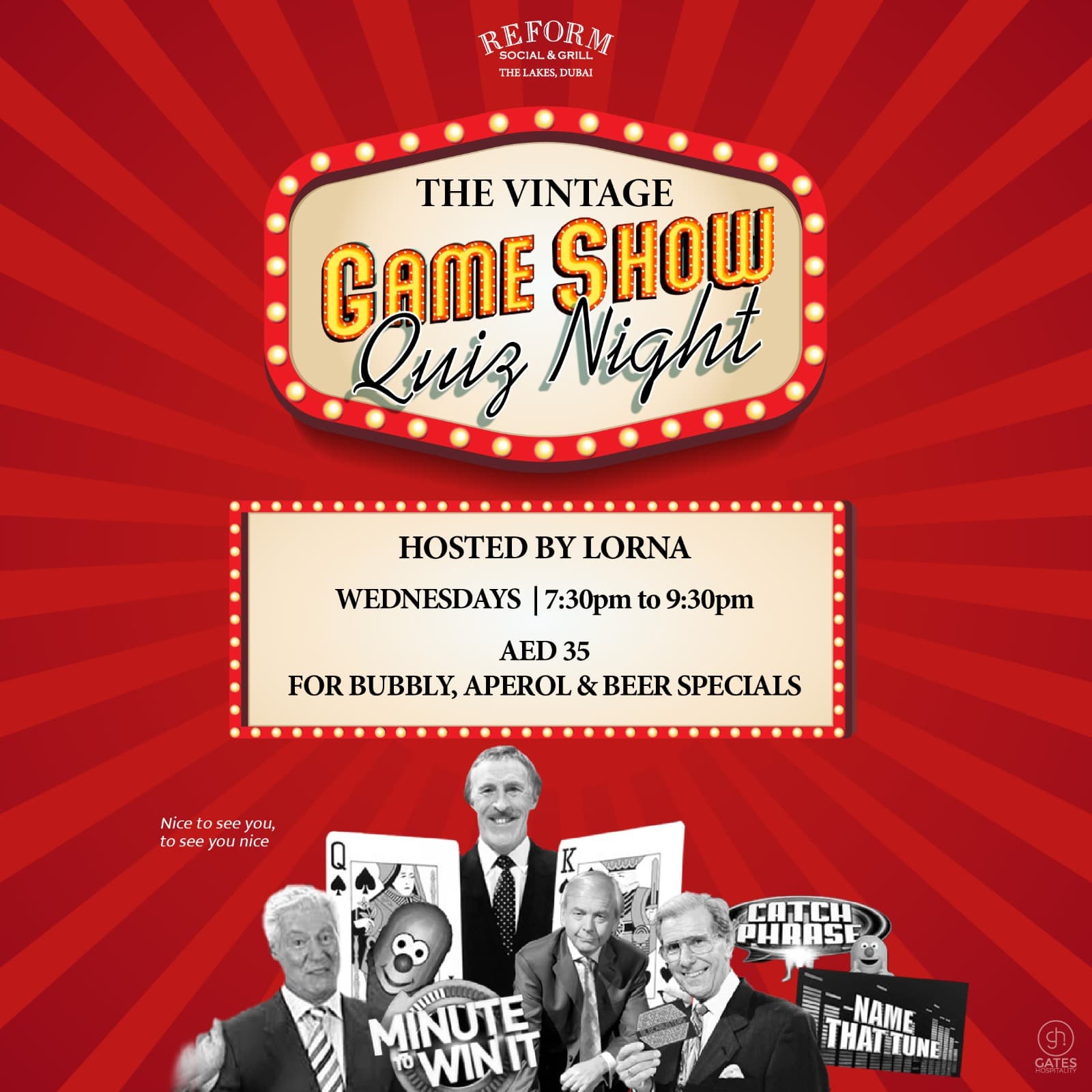 Pub Quiz night at Reform Social & Grill, every Wednesday from 7.30pm