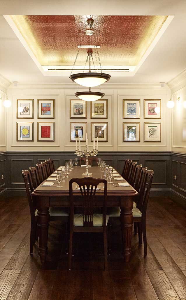 The Private Dining Room at Reform Social & Grill, Dubai